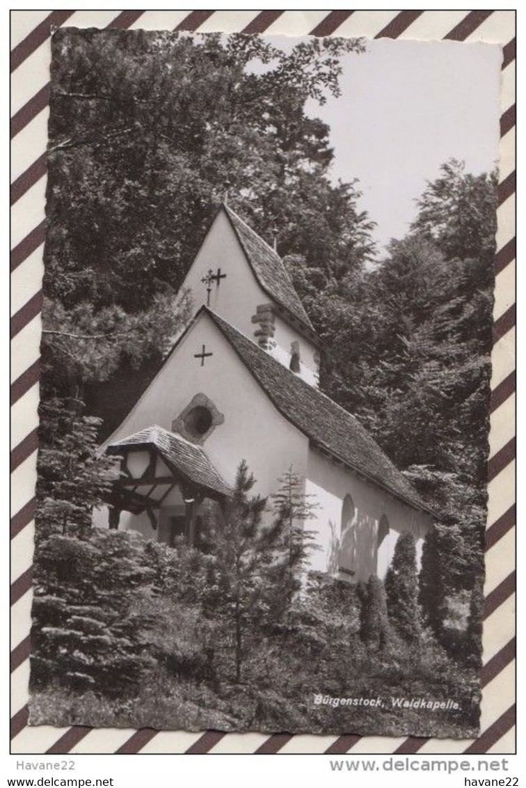 5AH1307 Bürgenstock - Waldkapelle 2 SCANS - Sonstige & Ohne Zuordnung