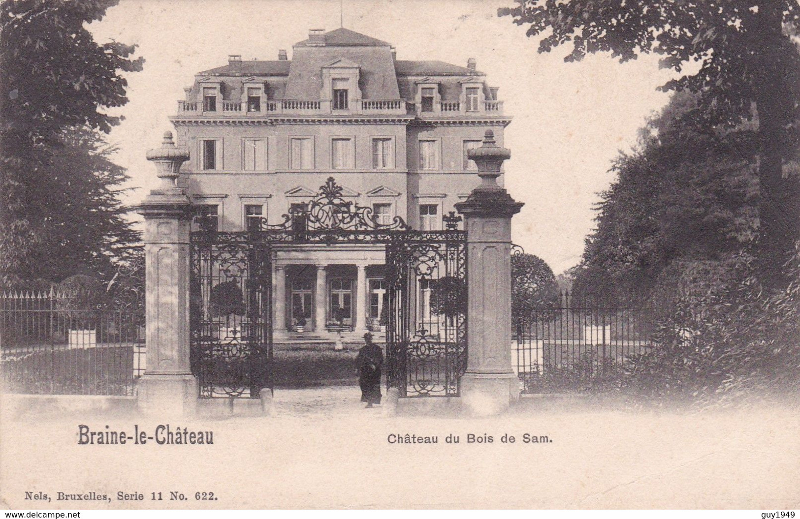 BRAINE LE CHATEAU   CHATEAU DU BOIS DE SAM - Kasteelbrakel