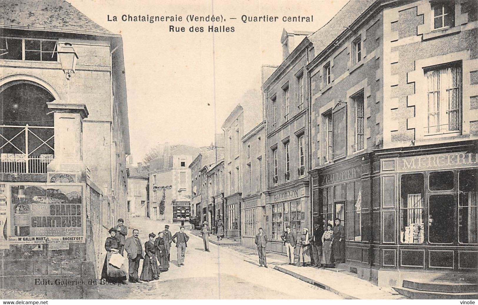 21-7281 : LA CHATAIGNERAIE. RUE DES HALLES - La Chataigneraie