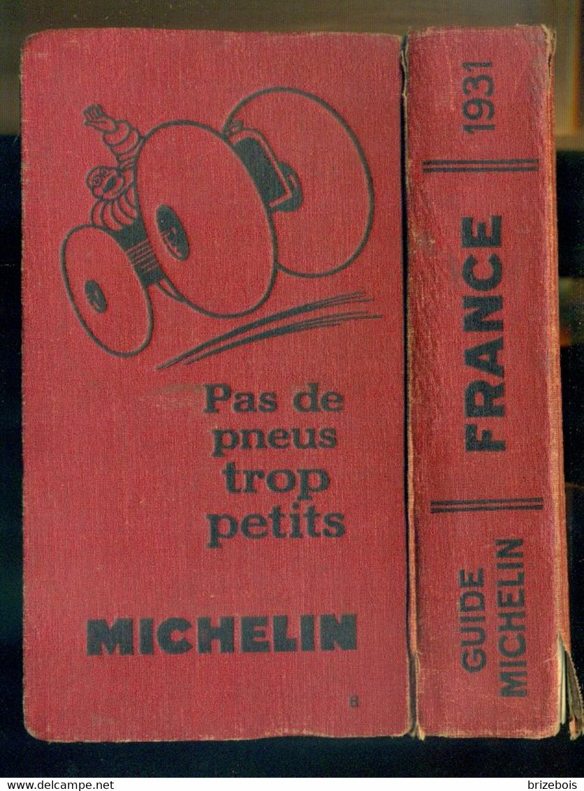Guide Michelin France 1931 - 1901-1940