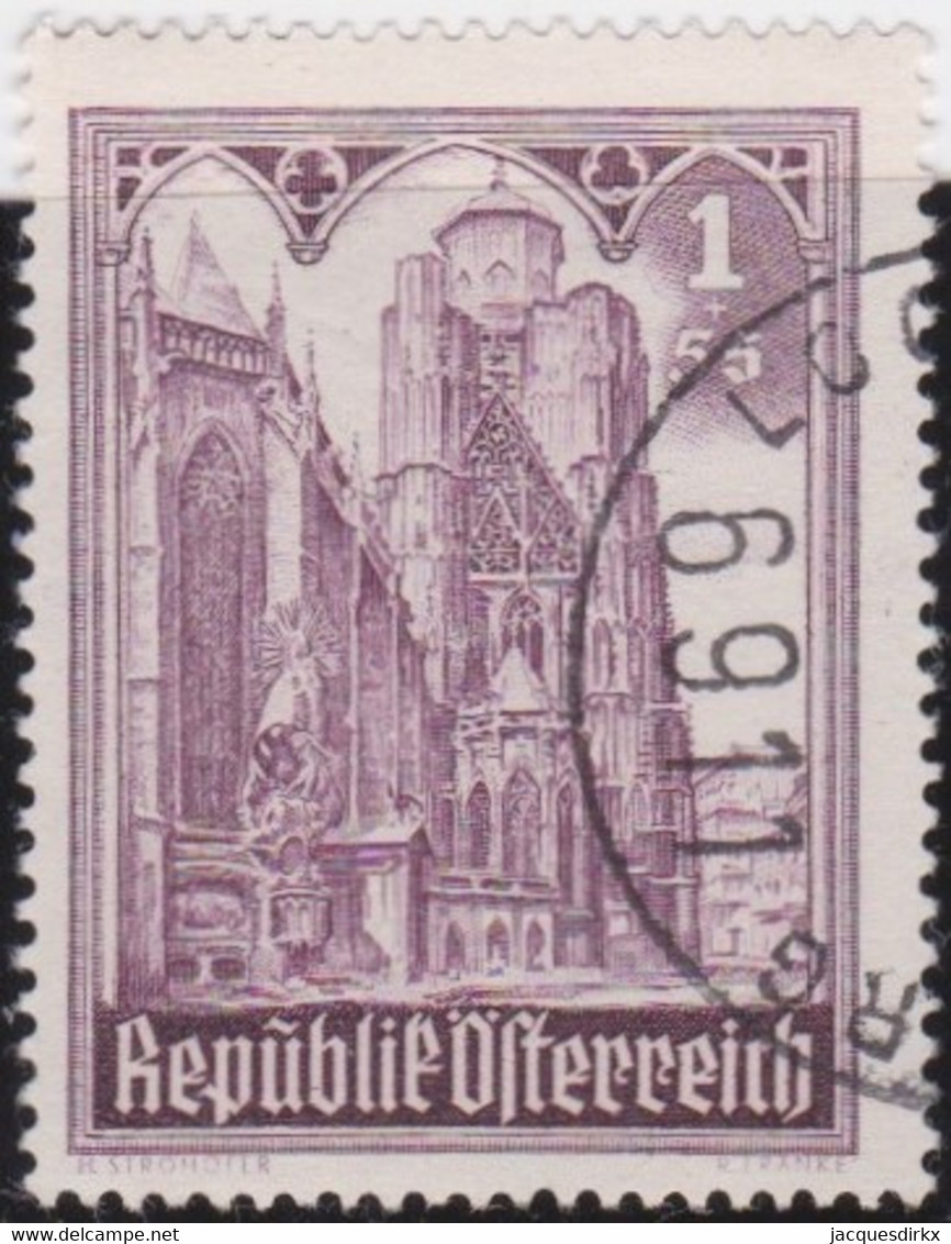Österreich   .   Y&T    .   661    .     O  .     Gebraucht  .   /    .  Cancelled - Used Stamps