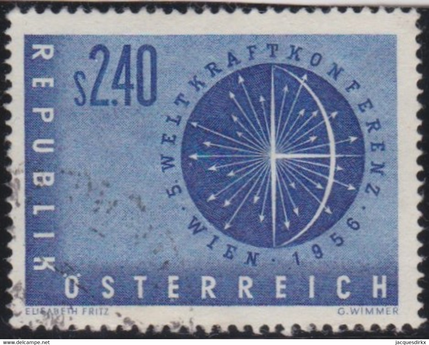 Österreich   .   Y&T    .   859     .     O  .     Gebraucht  .   /    .  Cancelled - Used Stamps