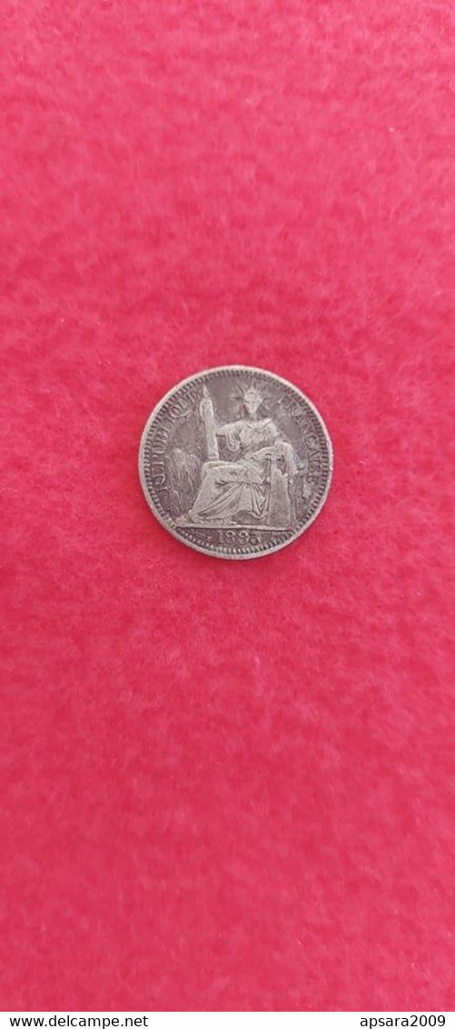CAMBODGE / CAMBODIA/  Coin  Indochine 10 Cent - Cambogia
