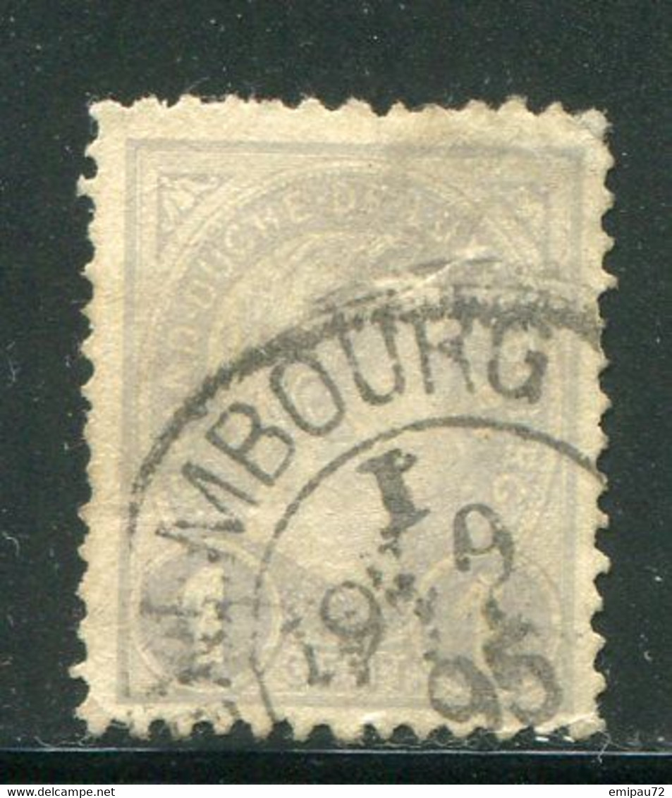 LUXEMBOURG- Y&T N°69- Oblitéré - 1895 Adolphe Rechterzijde