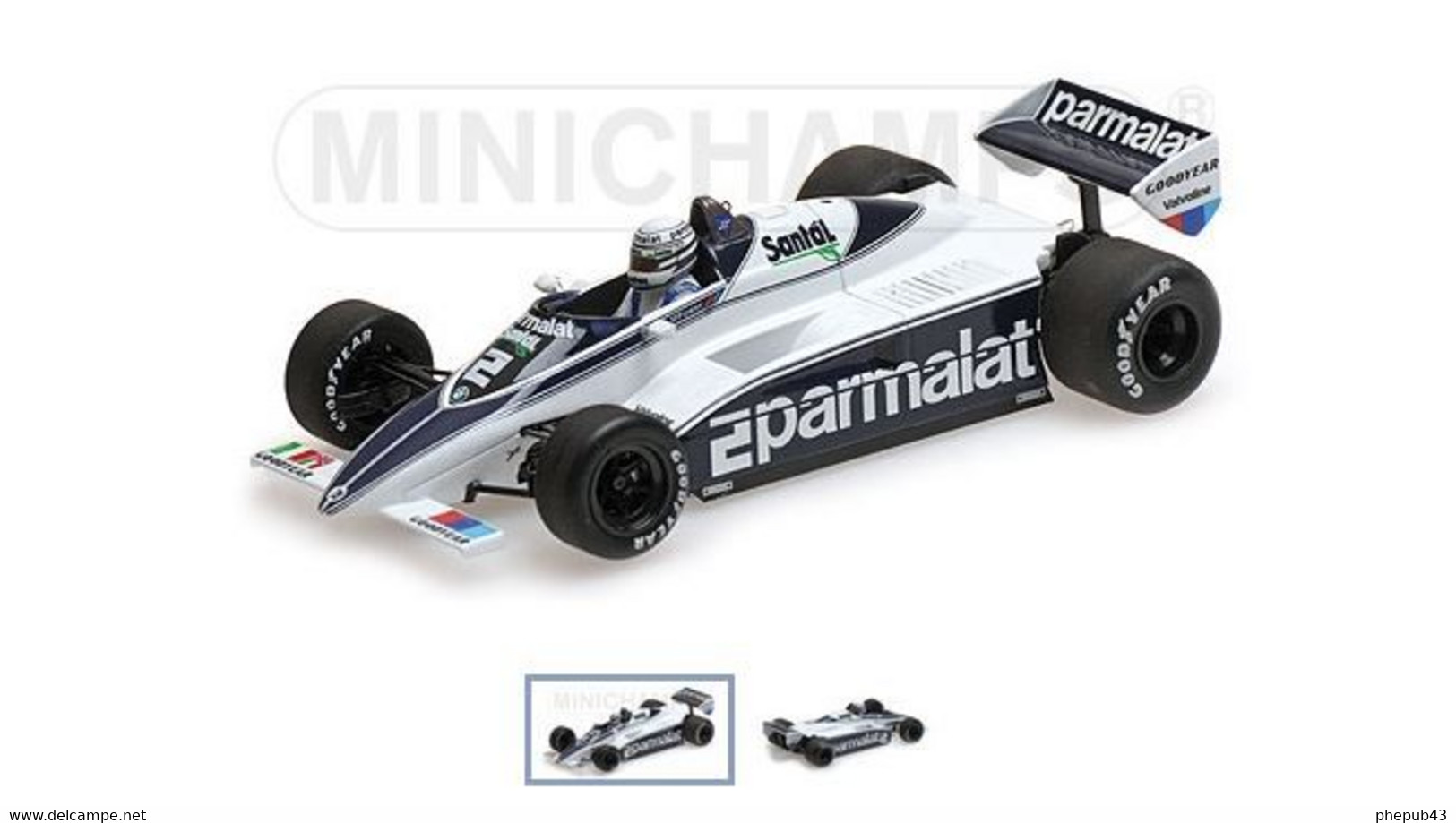 Brabham BMW BT50 – Riccardo Patrese – FI 1982 #2 - Minichamps - Minichamps