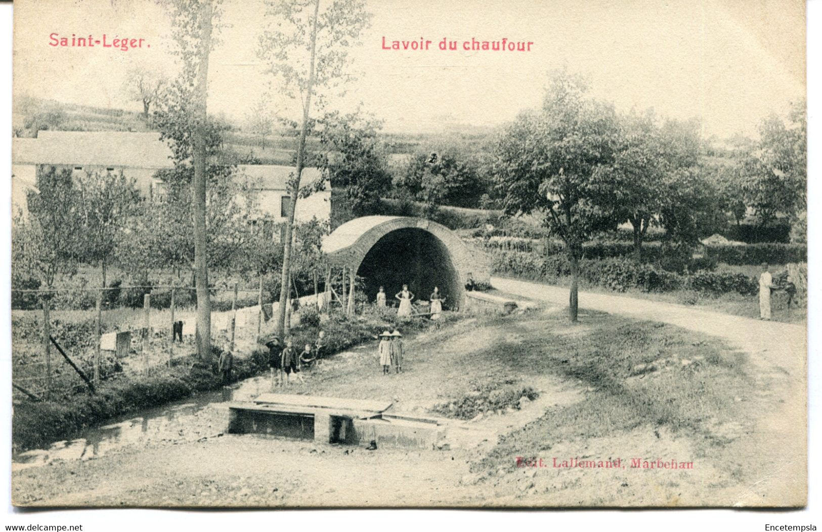 CPA - Carte Postale  - Belgique - Saint Léger - Lavoir Du Chaufour (AT17417OK) - Saint-Léger