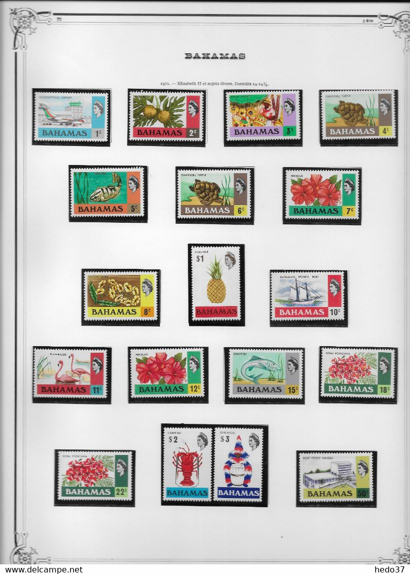 Bahamas - Collection Vendue Page Par Page - Timbres Neufs ** Sans Charnière - TB - 1963-1973 Autonomie Interne