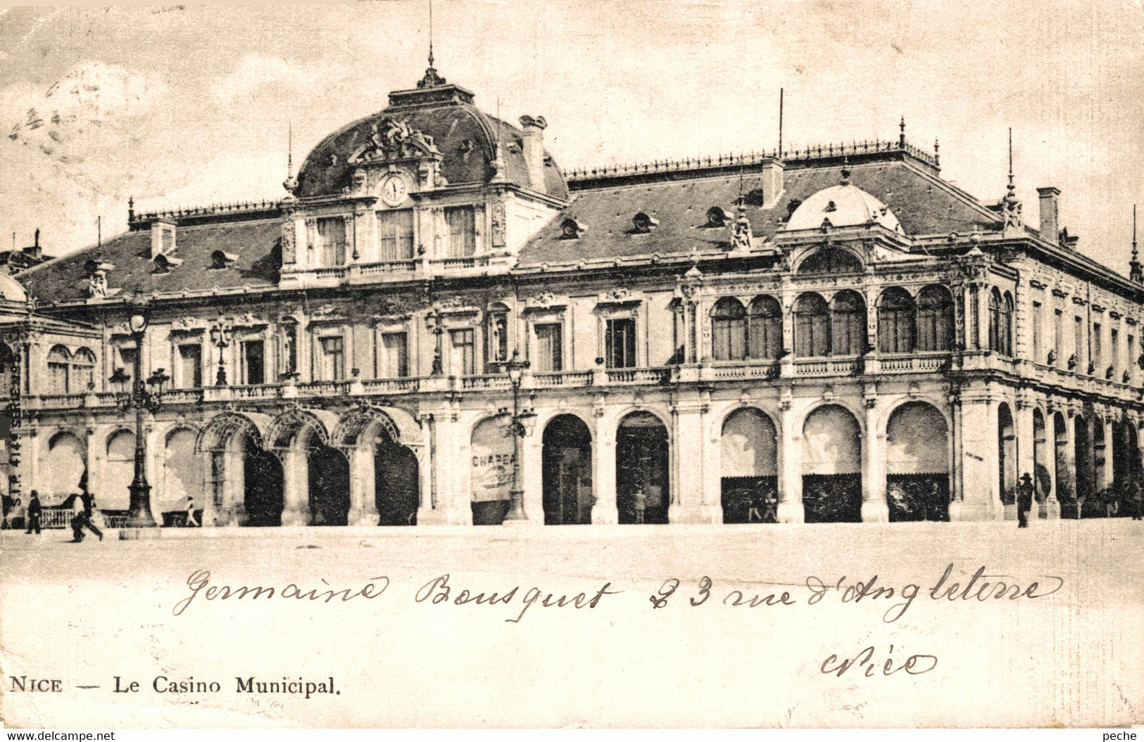 N°85611 -cpa Nice -le Casino Municipal- - Casino