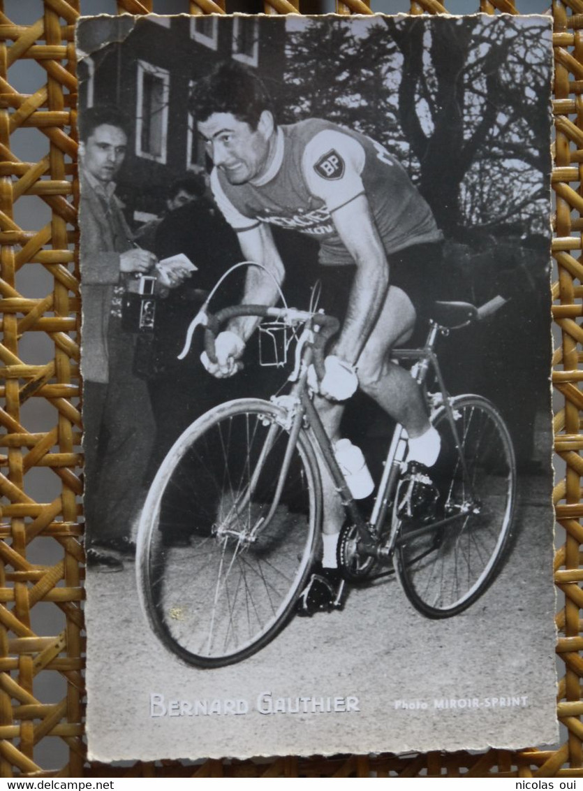 CYCLISME       BERNARD GAUTHIER - Cycling