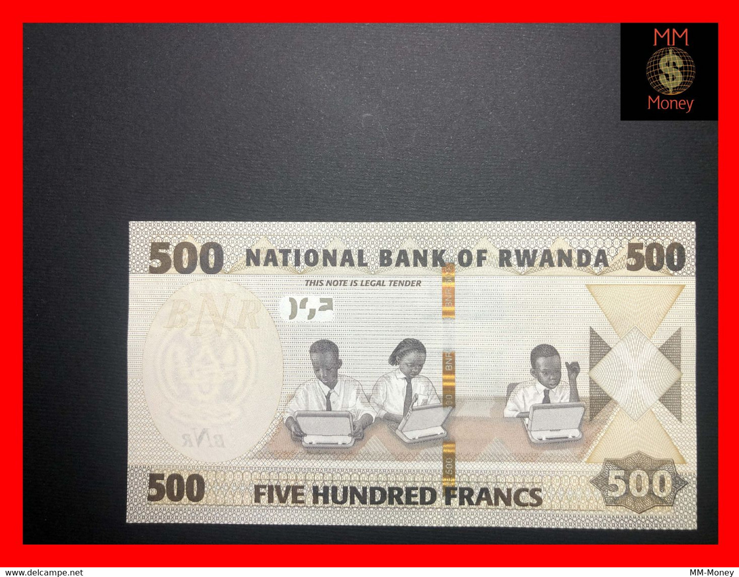 RWANDA 500 FRANCS 1.2.2019 P. NEW UNC - Rwanda