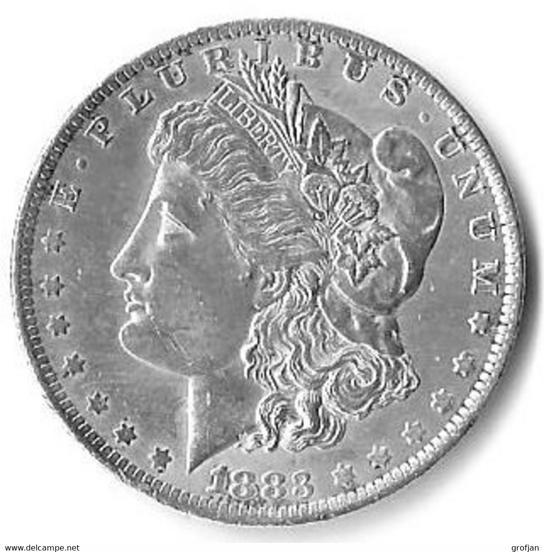 USA 1 Dollar ( Morgandollar ) 1883 O Silver - 1878-1921: Morgan