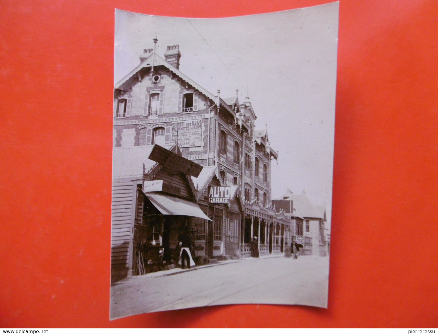 LE TOUQUET LE PHARE DE PARIS PLAGE PHOTOGRAPHIE IMPRIMERIE NOUVELLE GRAND HOTEL DES BAINS ASSELIN Proprietaire - Plaatsen