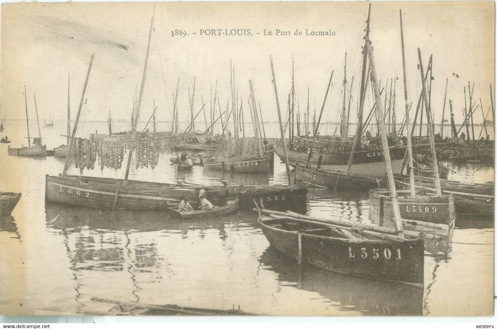 Port-Louis; Le Port De Locmalo - Non Voyagé. (Laurent-Nel, Rennes) - Port Louis