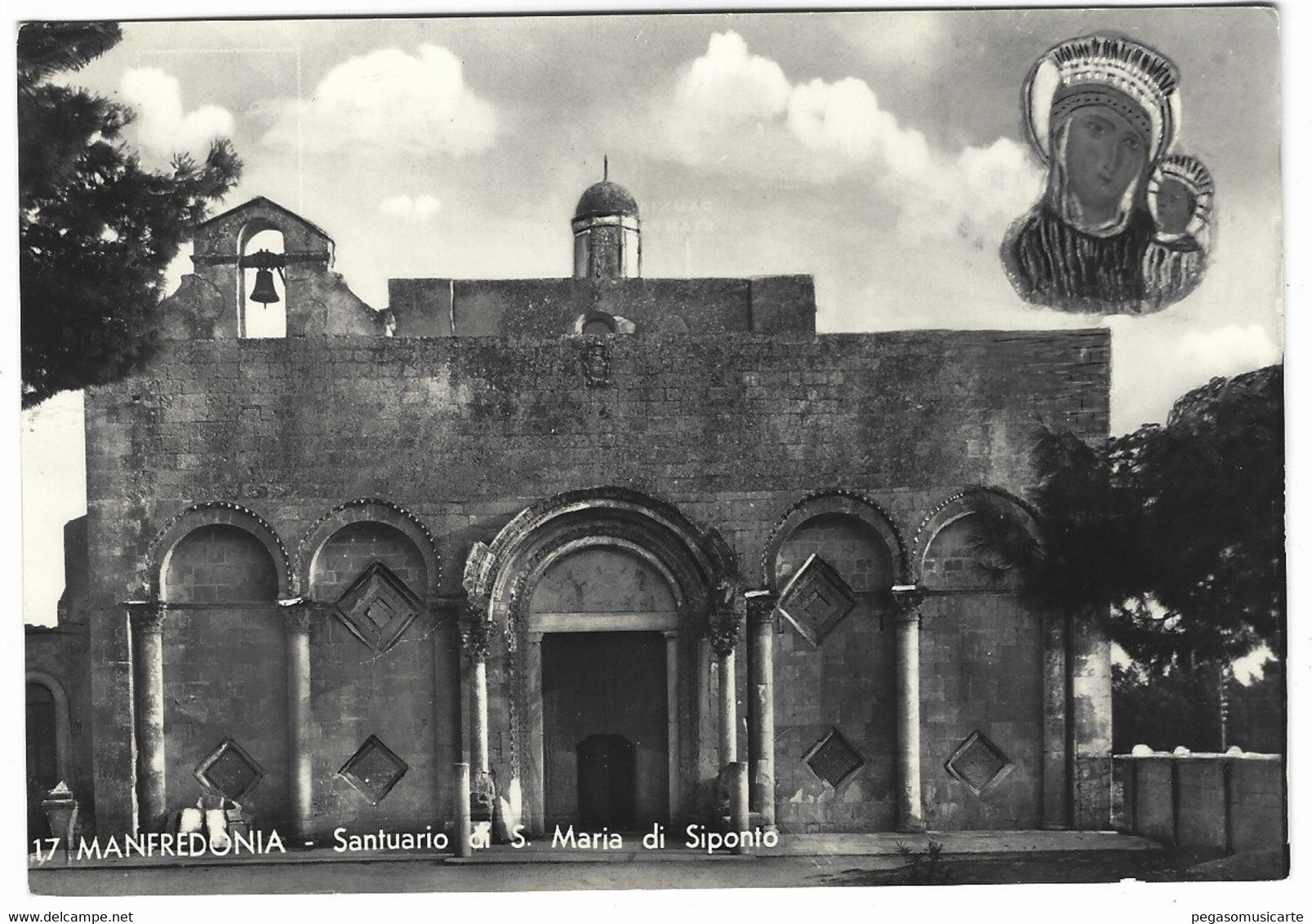 10.677 - MANFREDONIA SANTUARIO DI S MARIA DI SIPONTO 1950 CIRCA - Manfredonia