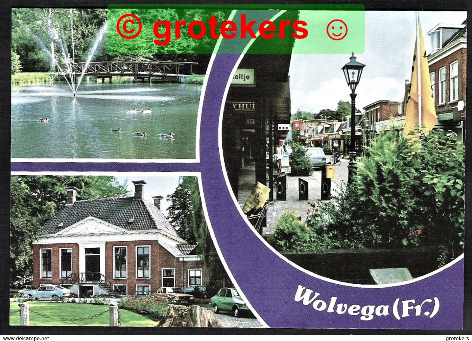 WOLVEGA Drieluik Met O.a. State Lindenoord Ca 1968 - Wolvega