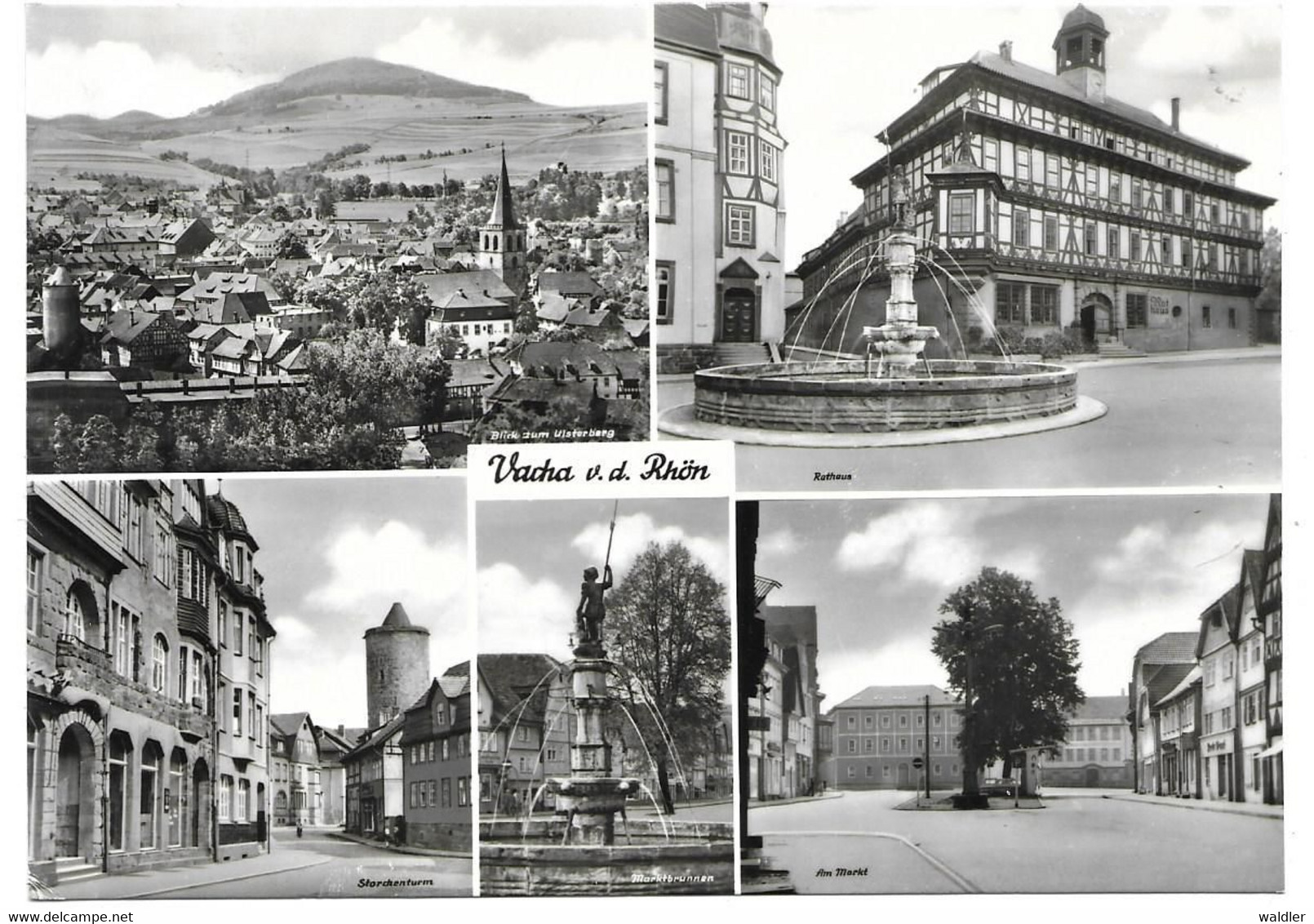 6220  VACHA / RHÖN  -   MEHRBILD  1970 - Vacha