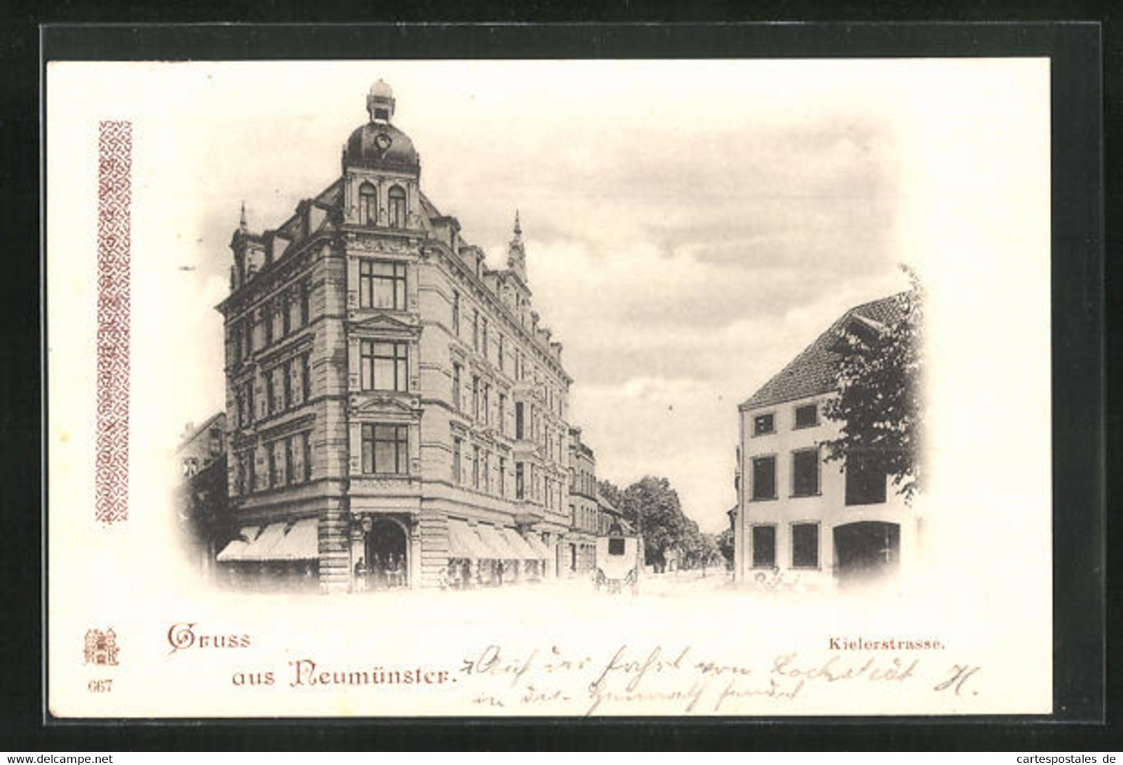 AK Neumünster, Gebäude An Der Kielerstrasse - Neumünster