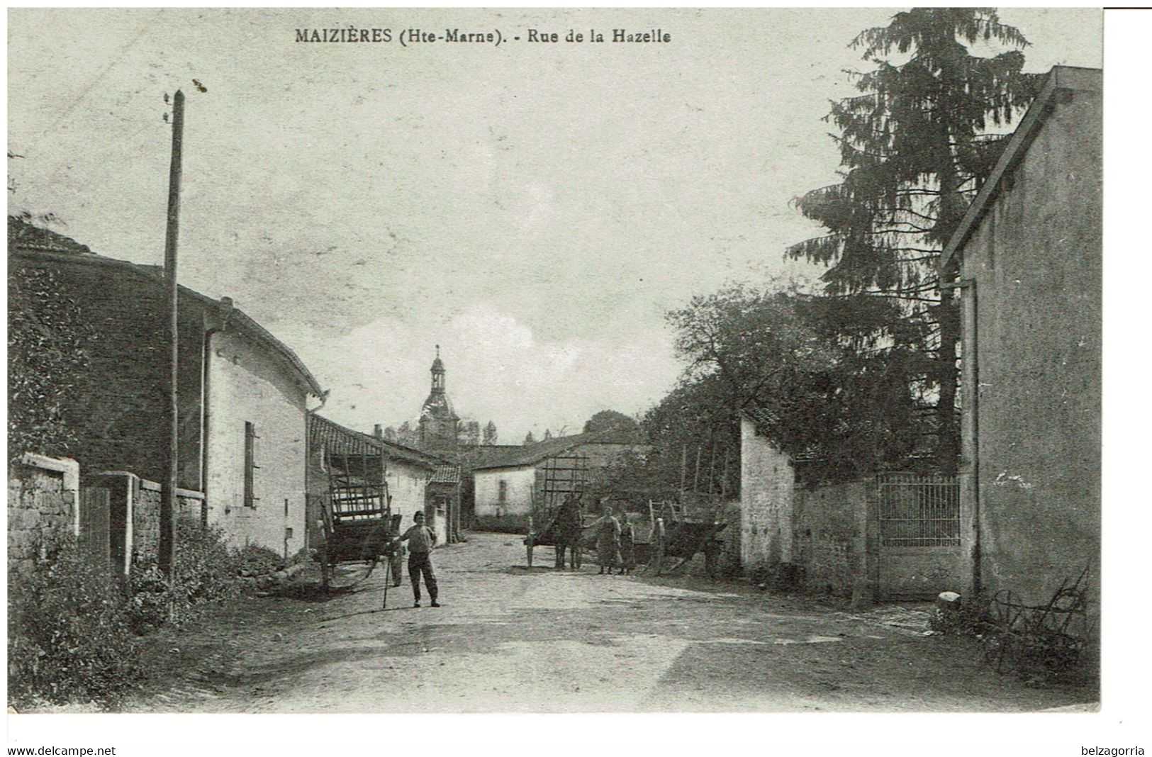 MAIZIERES  -  Rue De La Hazelle - Autres & Non Classés