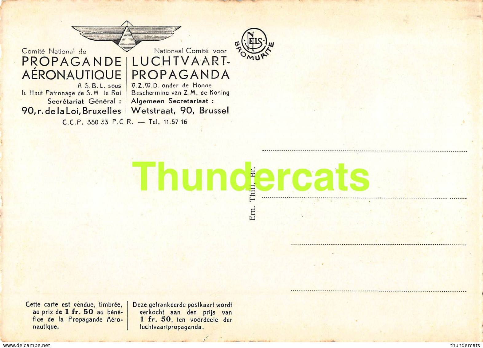 CPA CARTE MAXIMUM 1938 LE ROI LEOPOLD III PROPAGANDE AERONAUTIQUE LUCHTVAAR PROPAGANDA AVIATION - 1934-1951