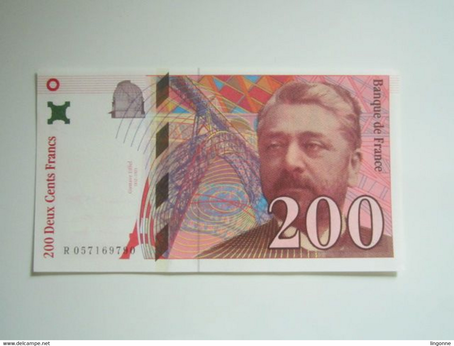 1997 Billet 200 Francs Eiffel - 200 F 1995-1999 ''Eiffel''