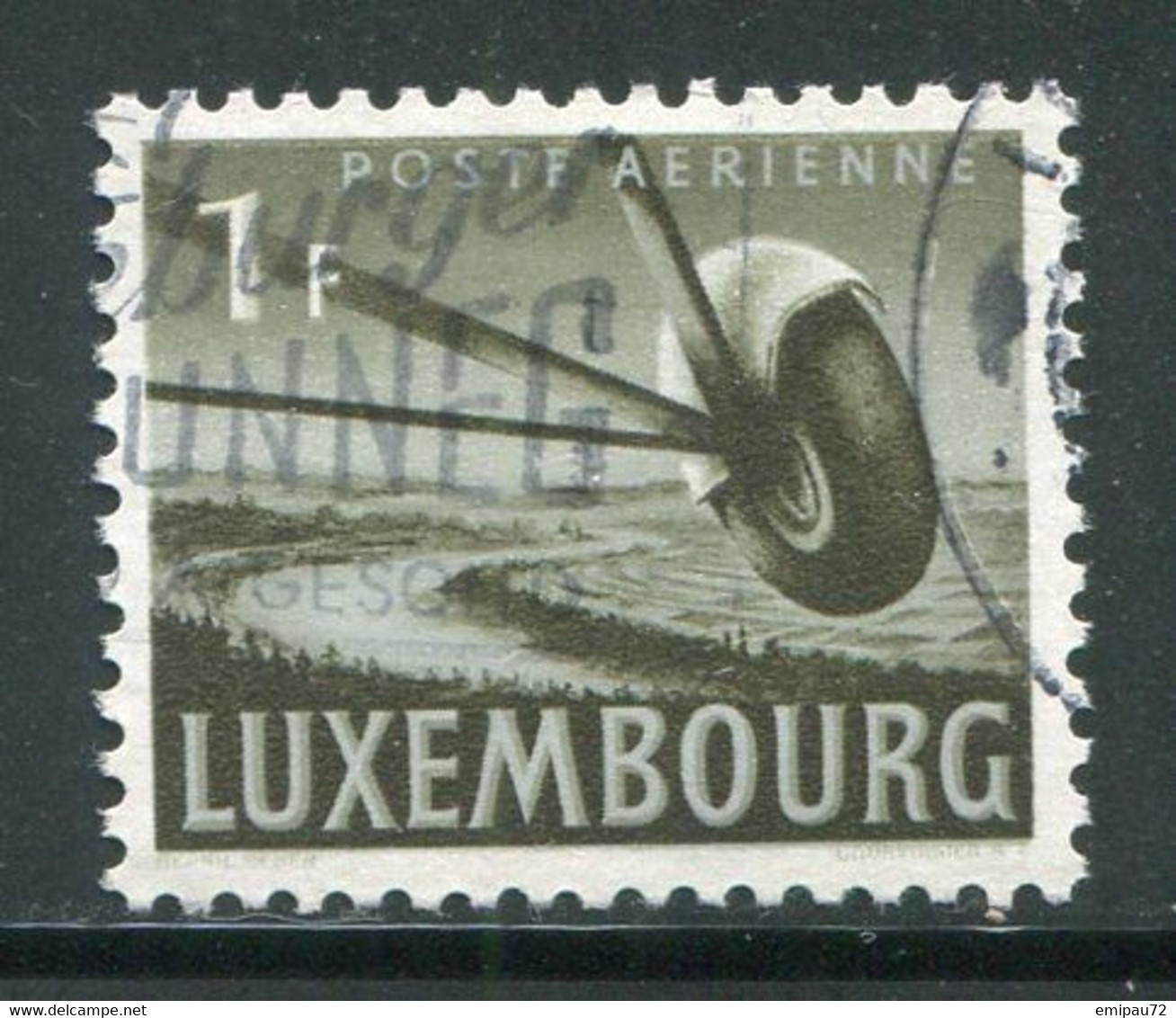 LUXEMBOURG- P.A Y&T N°7- Oblitéré - Used Stamps