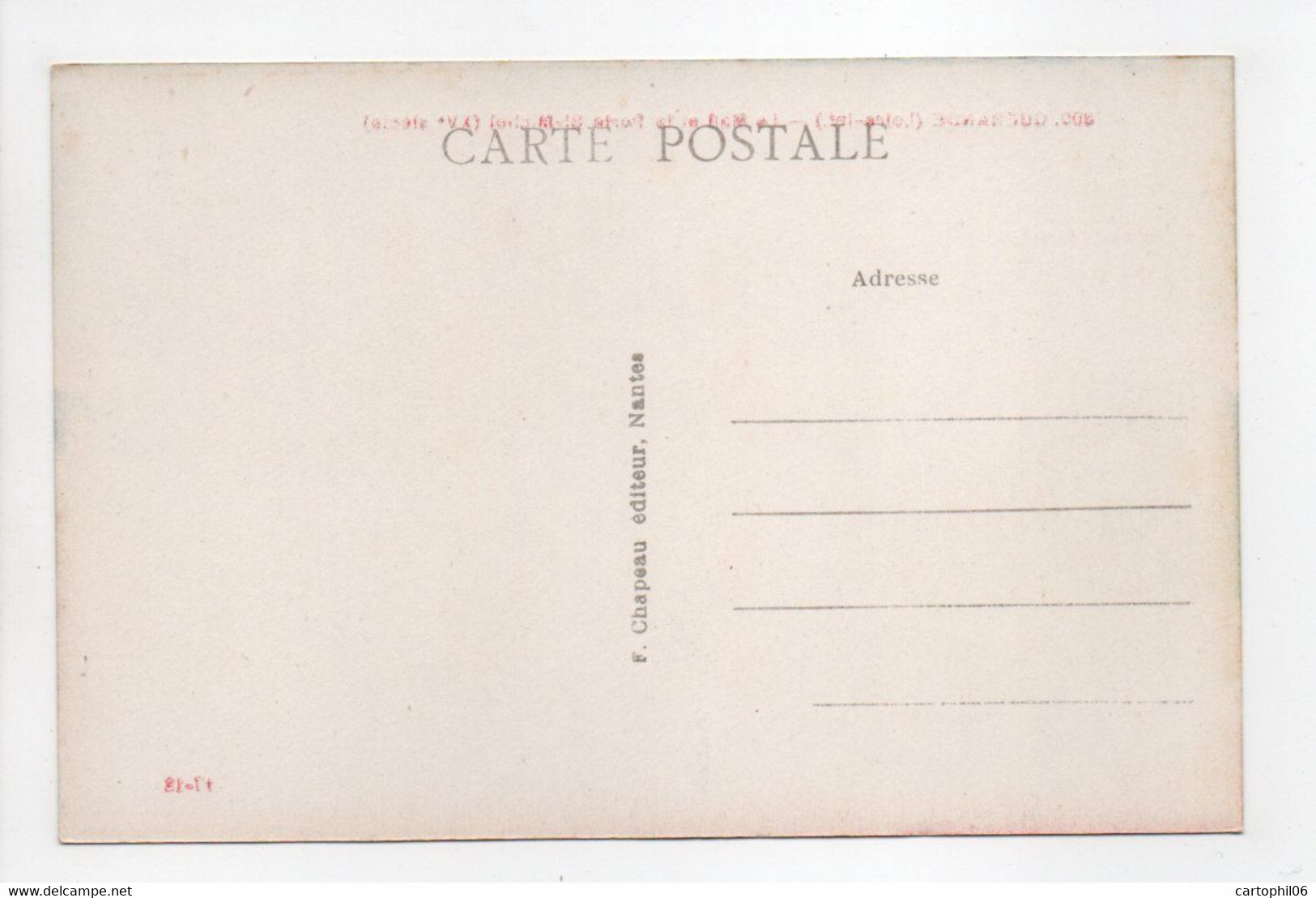 - CPA GUÉRANDE (44) - Le Mail Et La Porte St-Michel - Edition Chapeau 800 - - Guérande