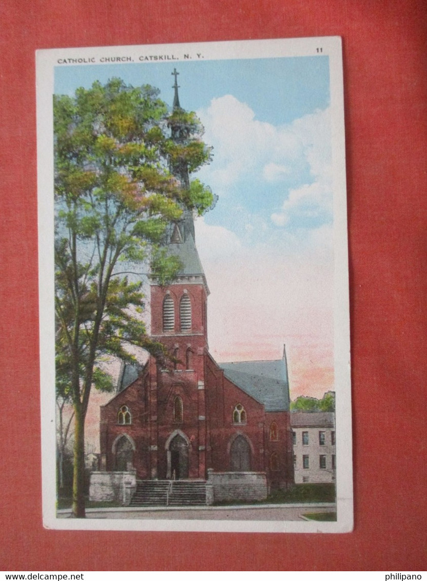 Catholic Church   Catskill     New York     Ref 5018 - Catskills