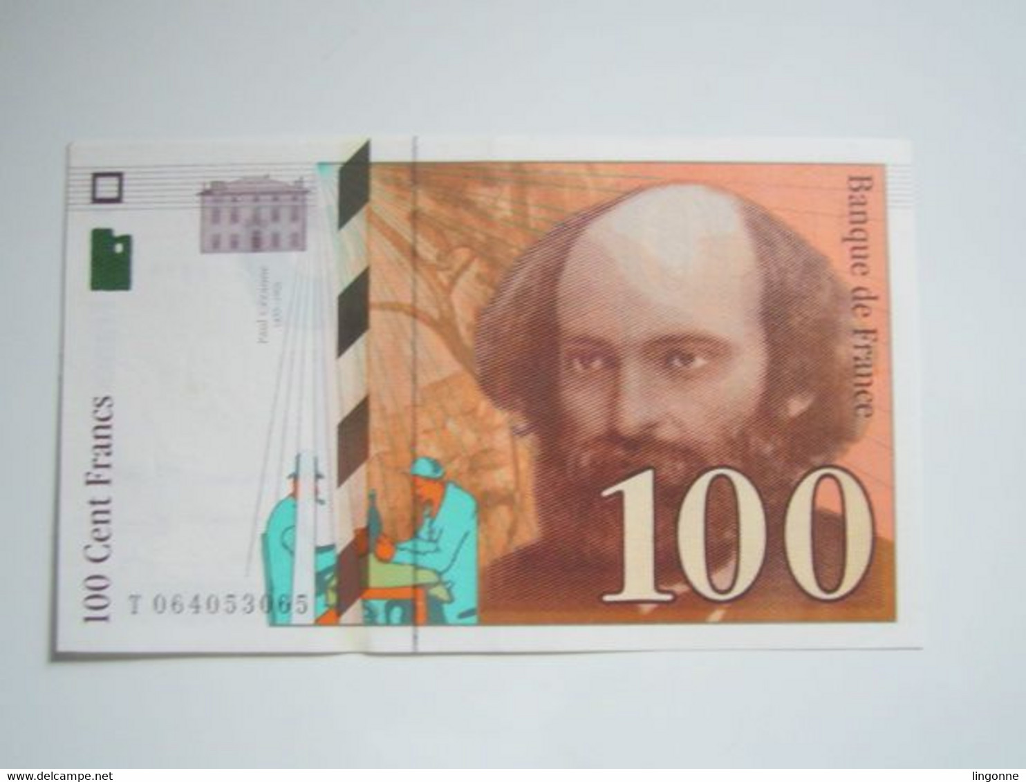 1998 Billet 100 Francs Cézanne - 100 F 1997-1998 ''Cézanne''