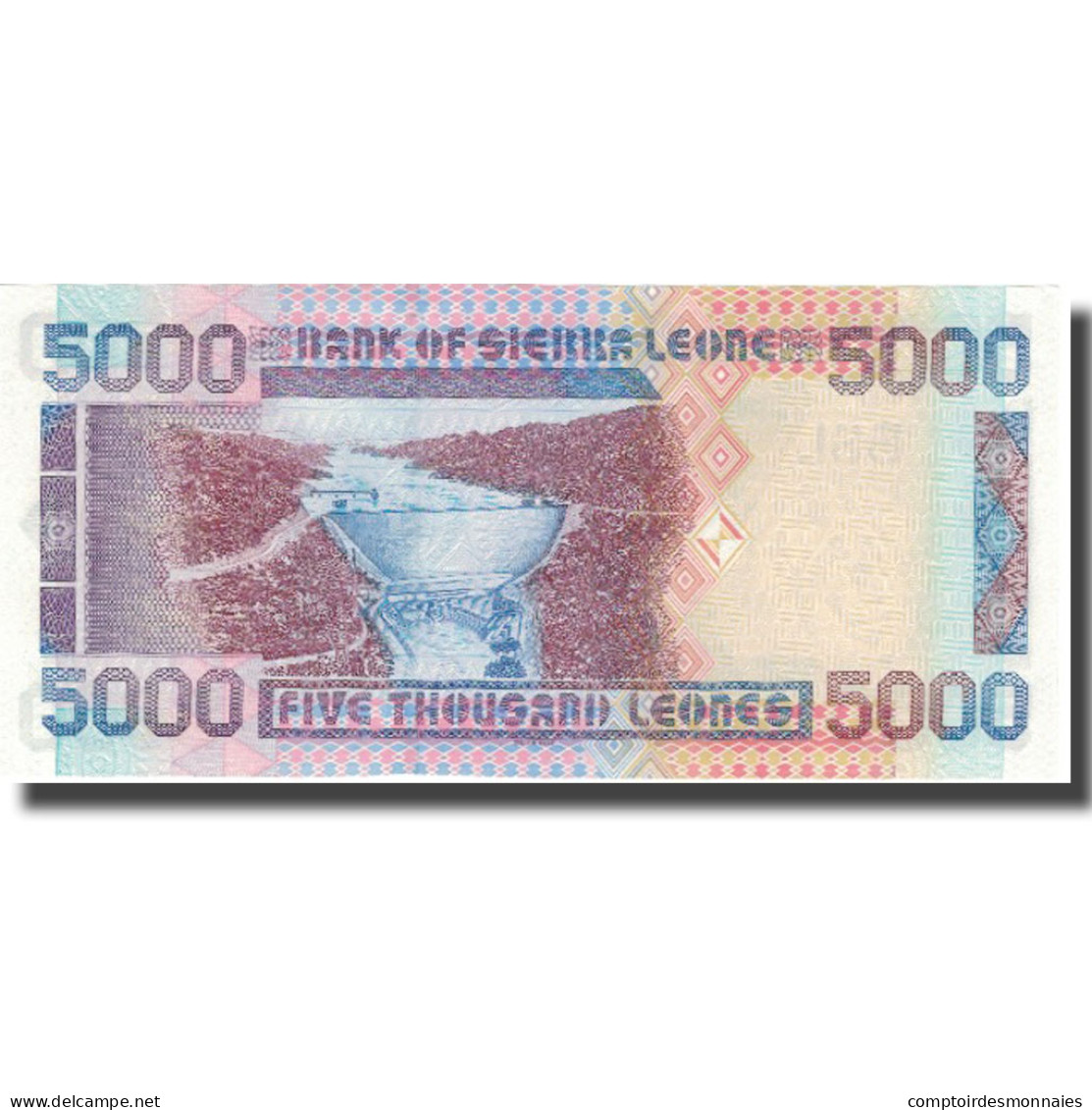 Billet, Sierra Leone, 5000 Leones, 2002, 2002-02-01, KM:27A, NEUF - Sierra Leone