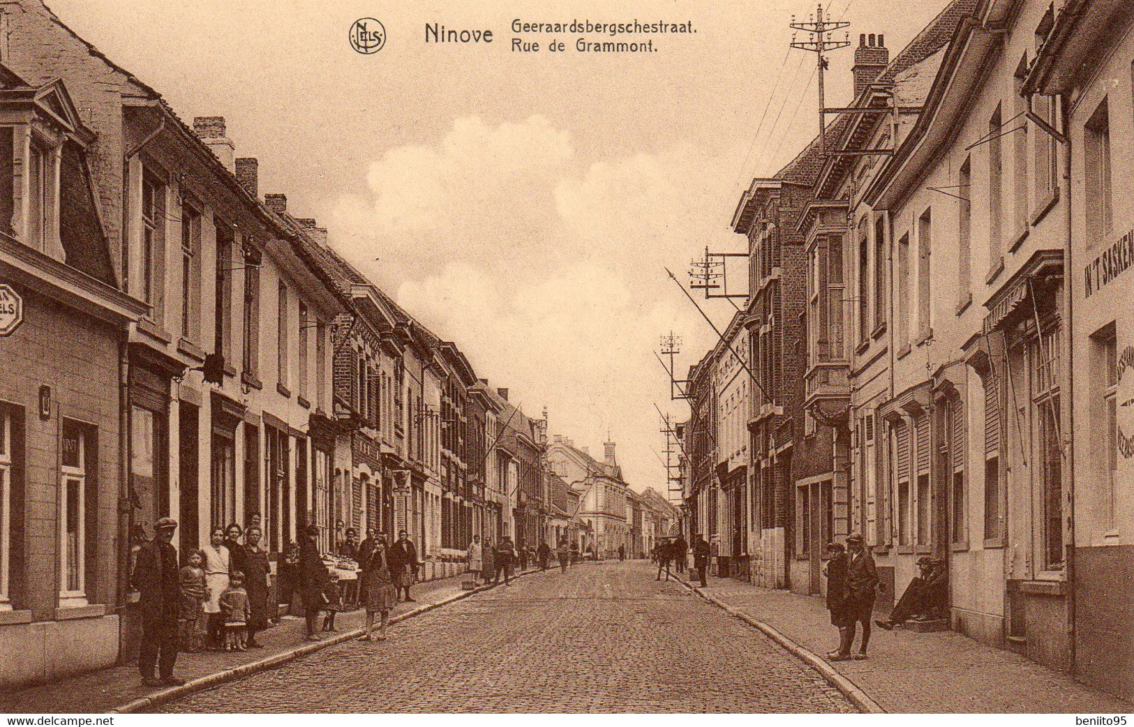 CPA De NINOVE - Rue De Grammont. - Ninove