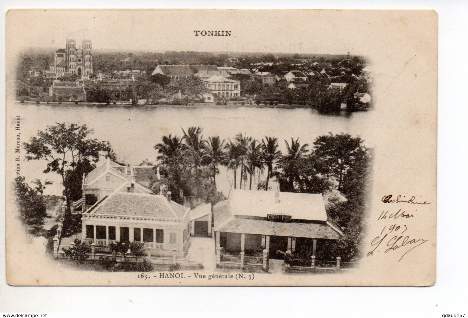 1903 - CP De CAP SAINT JACQUES (COCHINCHINE) Avec TYPE GROUPE Pour CANET D'AUDE - Cartas & Documentos