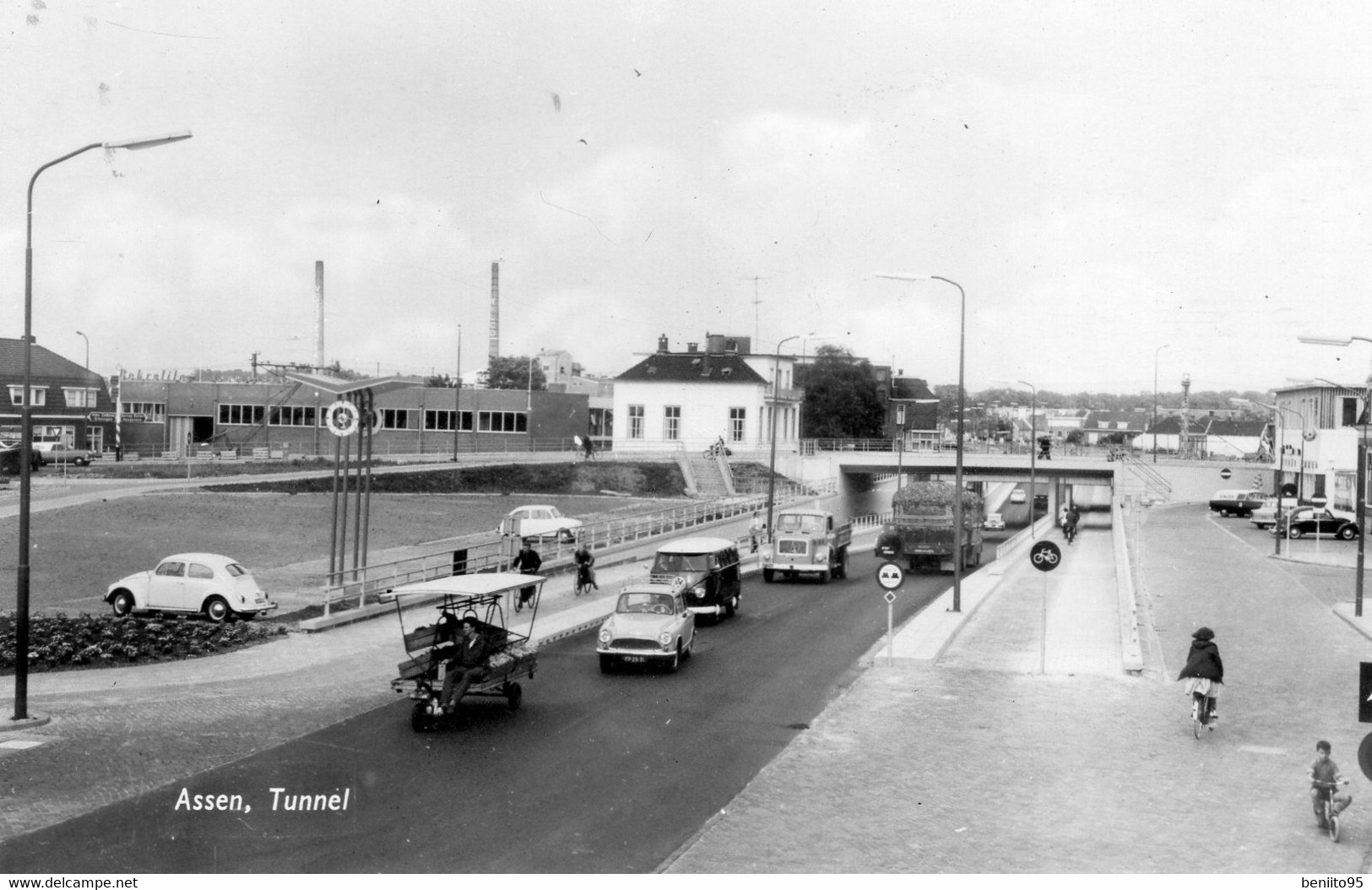 CPSM D'ASSEN - Tunnel. - Assen