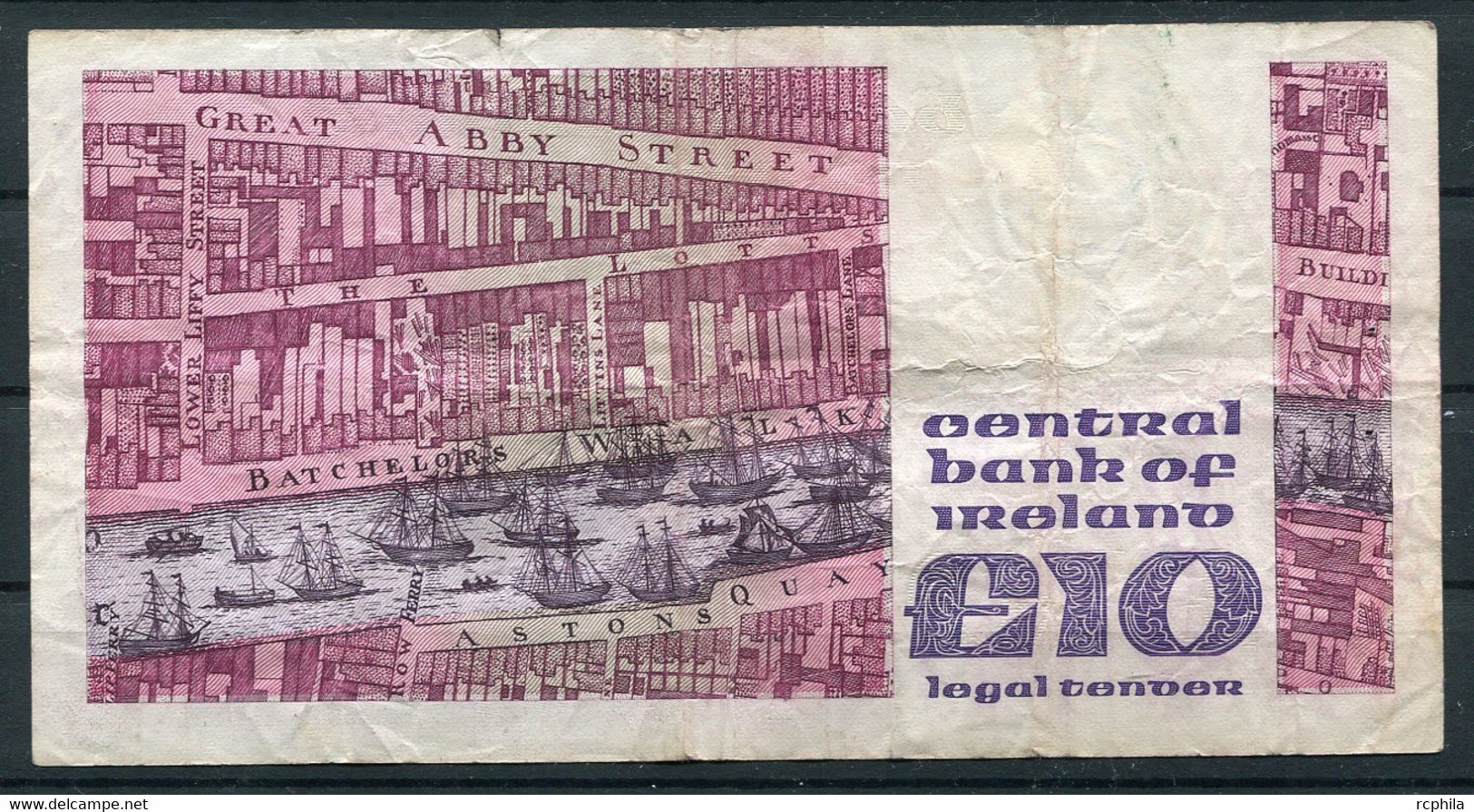 RC 21130 IRLANDE IRELAND BILLET DE 10£ EMIS EN 1991 - Irland