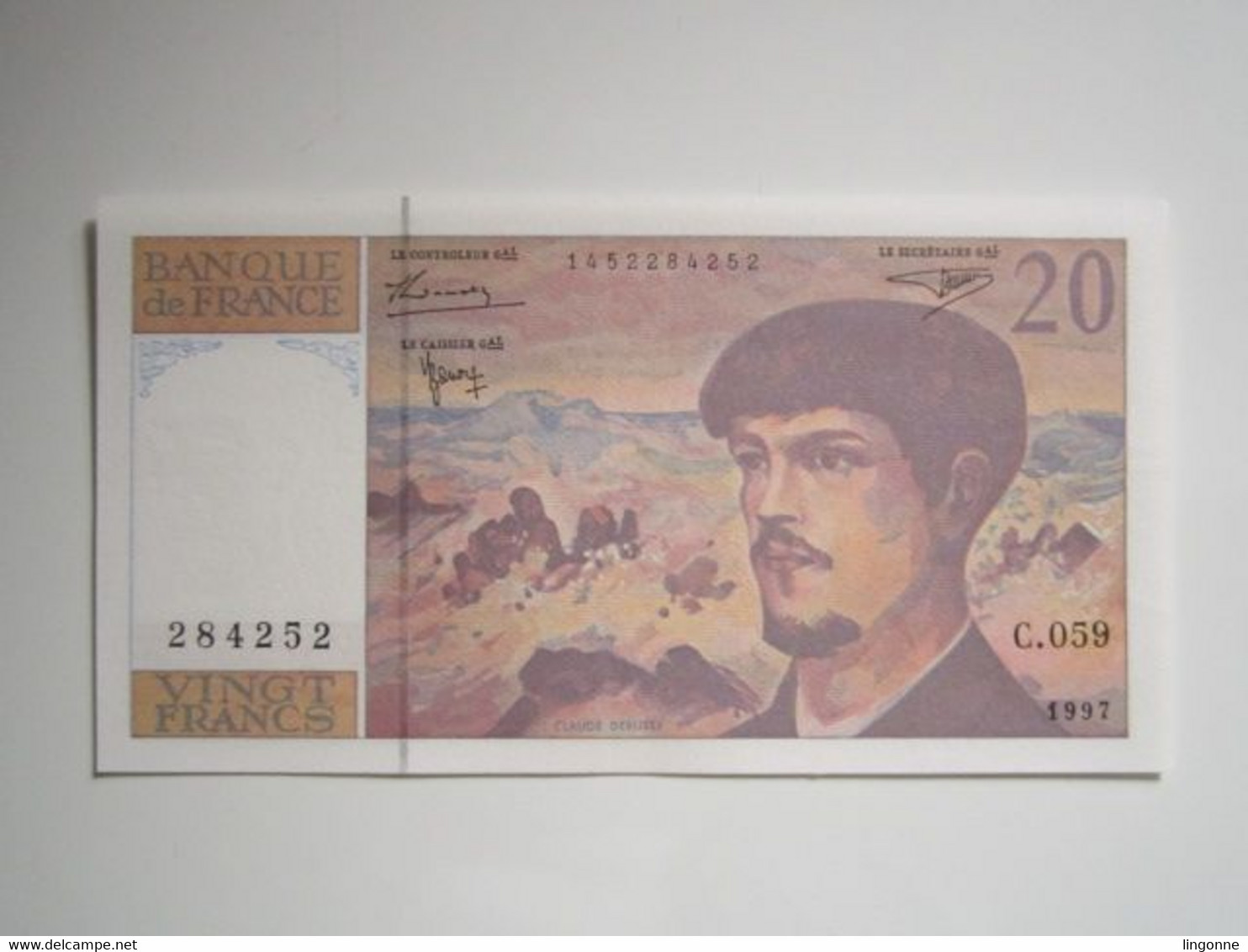 1997 Billet 20 FRANCS DEBUSSY - 20 F 1980-1997 ''Debussy''