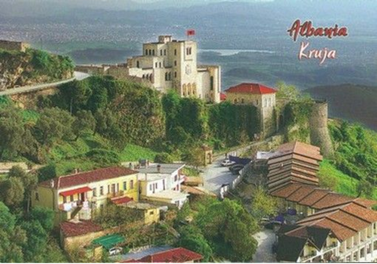 Lot collection 22x postcards Albania Tirana Balkan Shqiperia