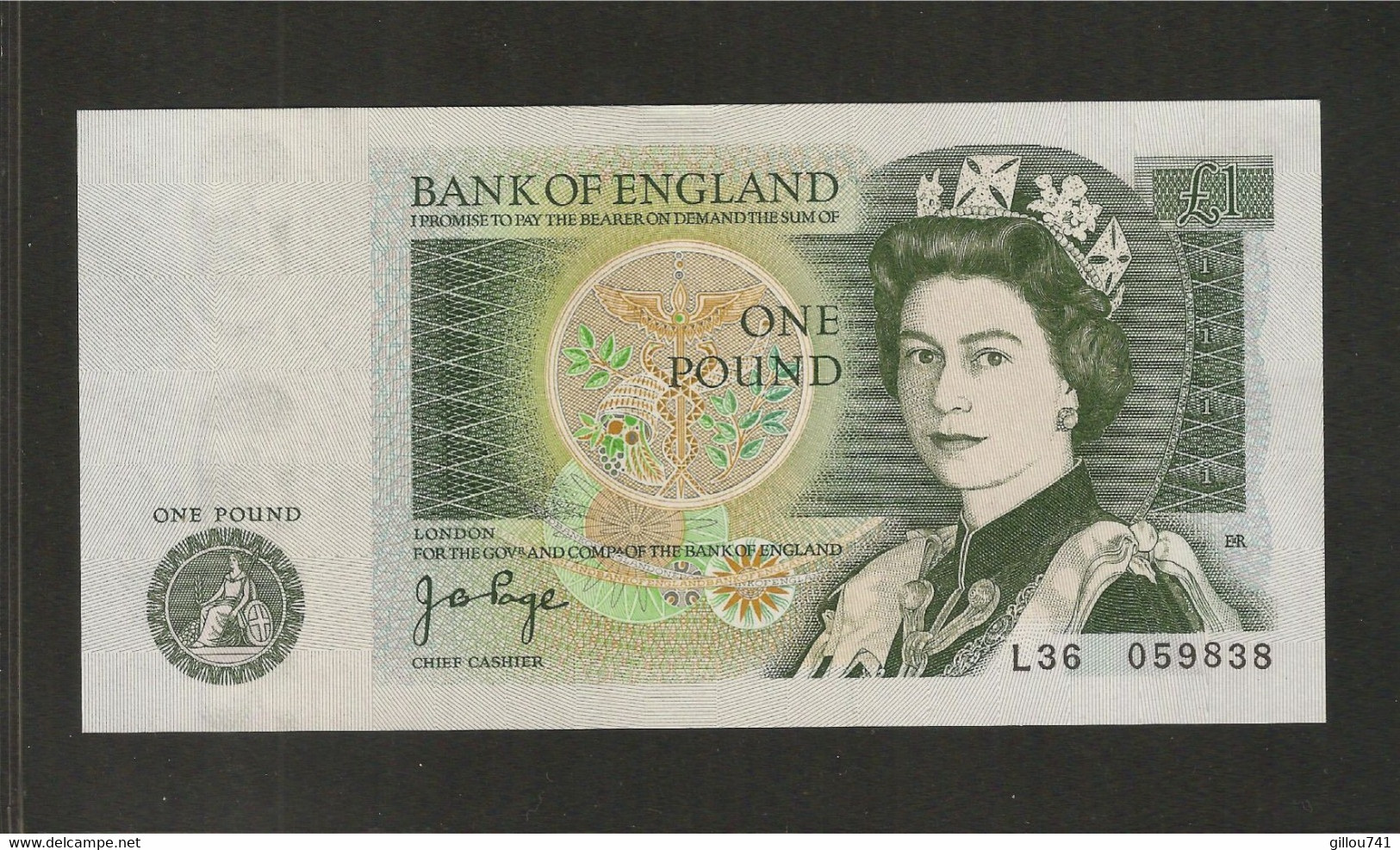 Royaume-Uni De Grande-Bretagne, 1 Pound, 1978-1980 Issue - 1 Pound