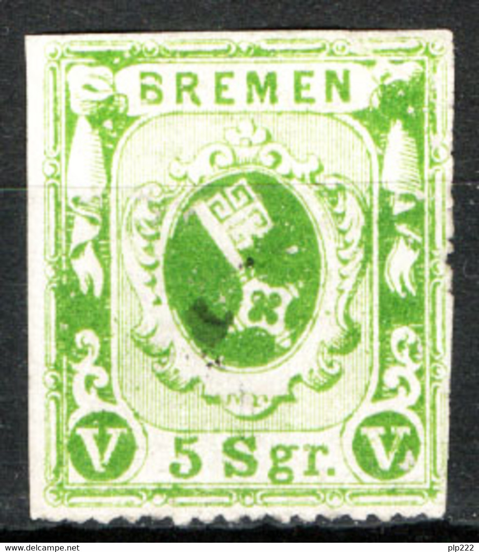 Germania Brema 1861 Unif.9 O/Used F - Brême