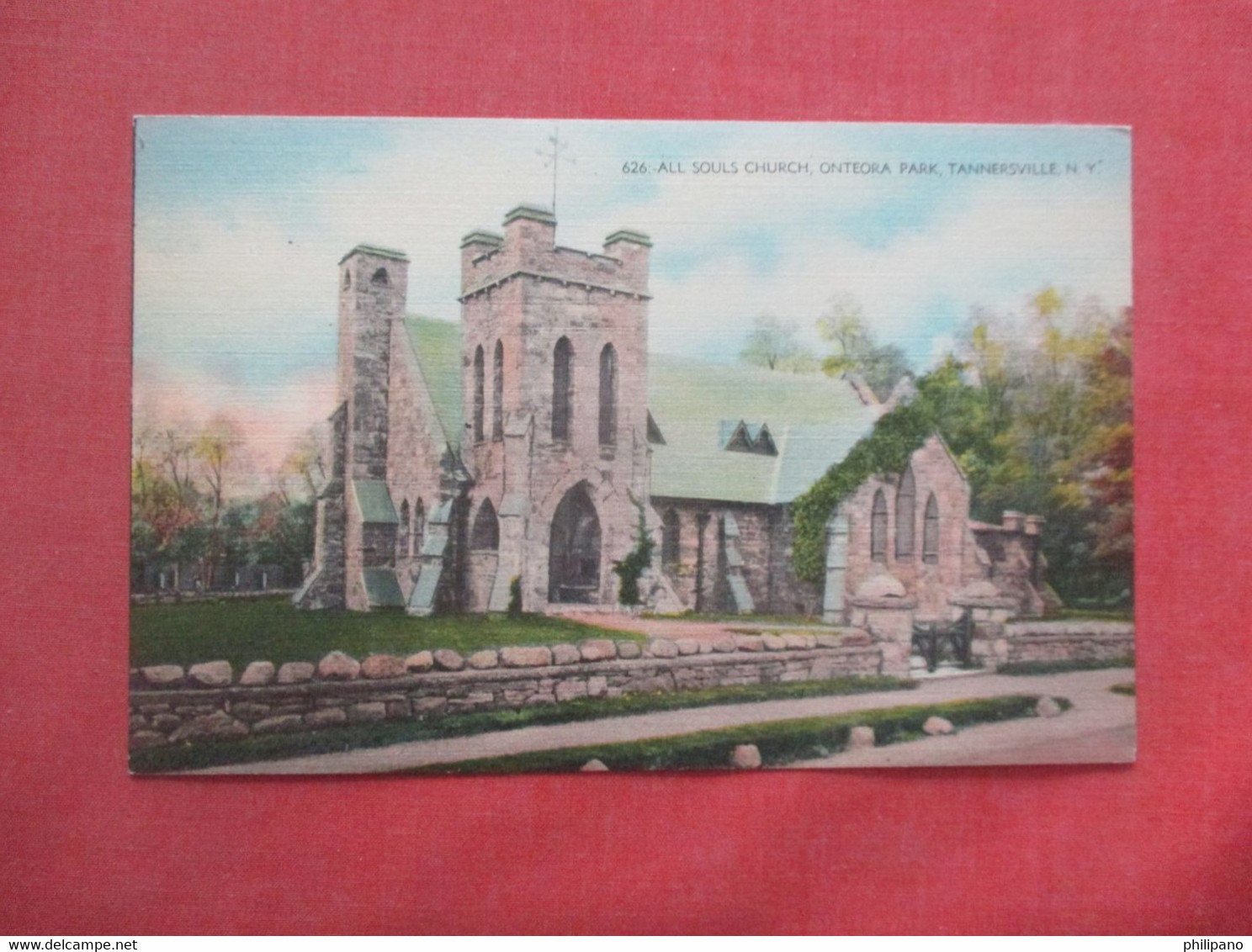 All Souls Church Tannersville   Catskills  New York     Ref 5019 - Catskills
