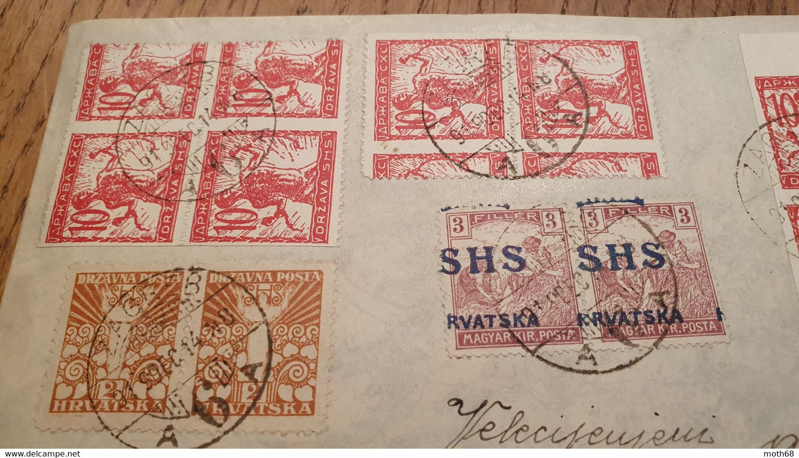 1918 R-Brief Jugoslavien - Storia Postale