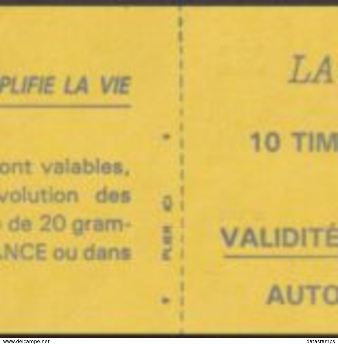 Saint Pierre &amp; Miquelon 1993 - Mi:MH 656, Yv:C 590, Booklet - XX - Long-term Series Marianne - Booklets