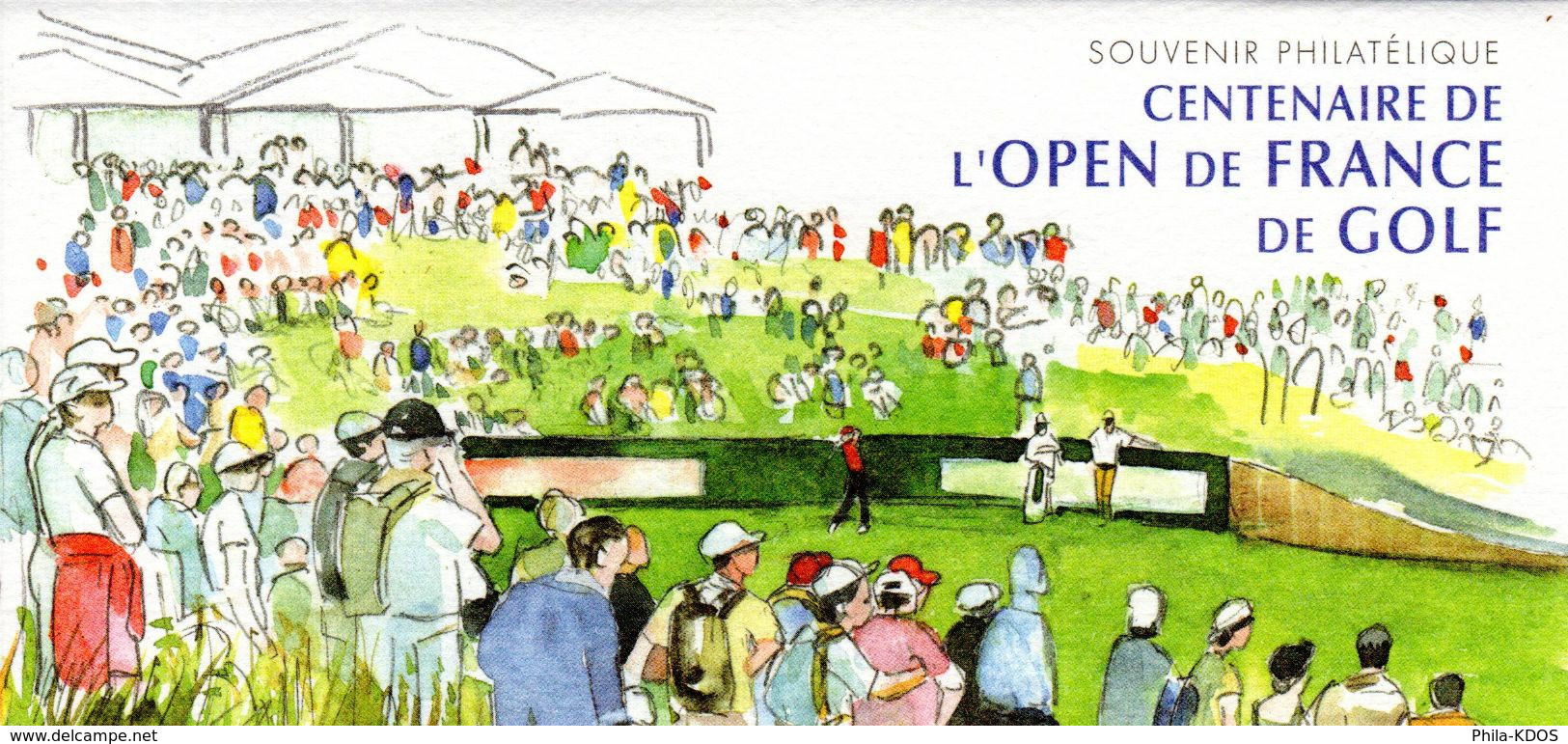 " 100 ANS DE L'OPEN DE GOLF DE FRANCE " Sur Bloc Souvenir De 2006 (Blister Fermé). N° YT BS 13. Parfait état ! - Blocs Souvenir