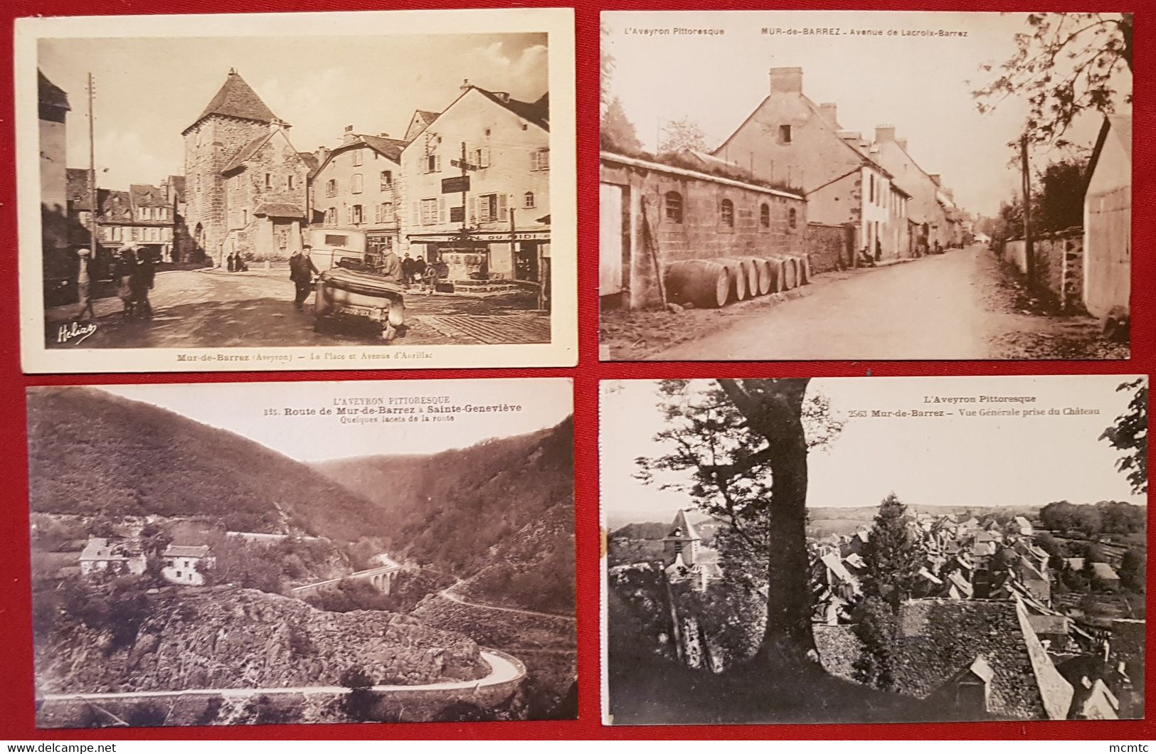 9 Cartes -  Mur De Barrez    -  [12]  - Aveyron - Autres & Non Classés