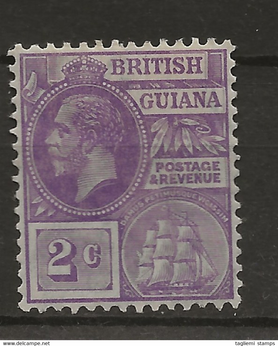 British Guiana, 1921, SG 274, Mint Hinged (Wmk Mult Script Crown CA) - British Guiana (...-1966)