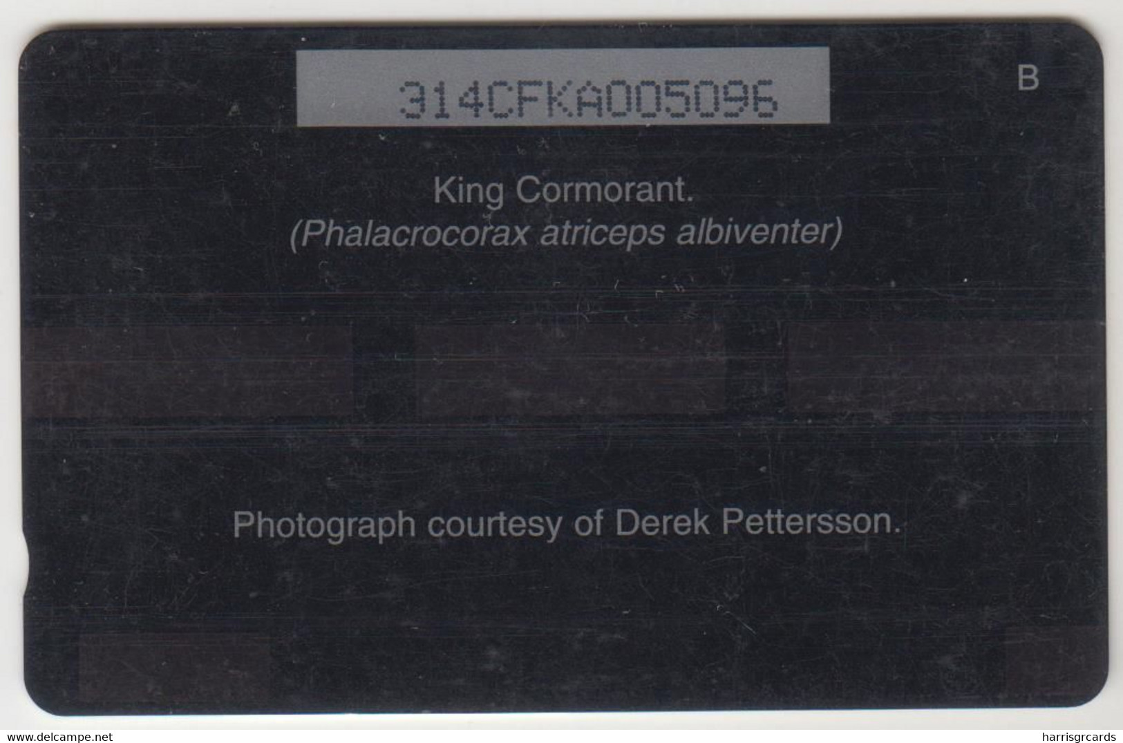 FALKLAND ISLANDS - King Cormorant (Reprint),CN:314CFKA, Normal Zero: "0", 10£, Tirage 20.000, Used - Falklandeilanden