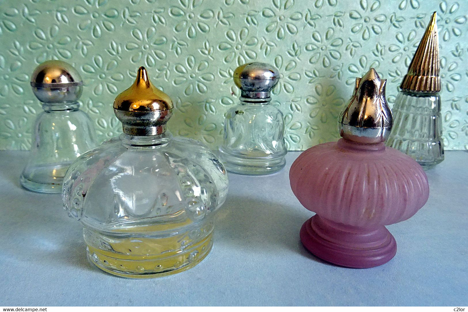 Lot De  5 Anciens Petits Flacons "AVON" (no Spray) Eau De Toilette 15, 30ml VIDES/EMPTY - Flaconi Profumi (vuoti)