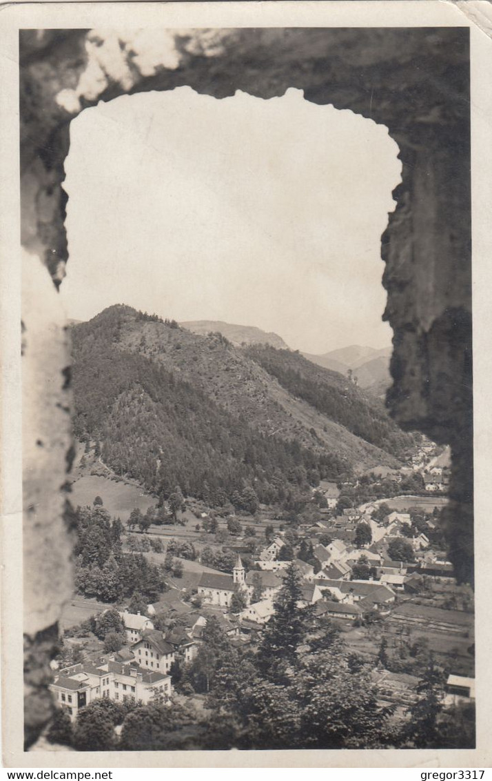 6772) HOHENBERG - Blick Von Der Ruine - ALT !! 1935 - Lilienfeld