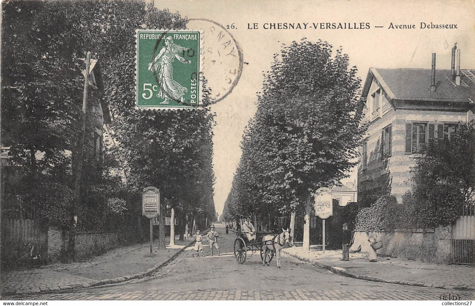 78-LE-CHESNAY- VERSAILLES- AVENUE DEBASSEUX - Le Chesnay