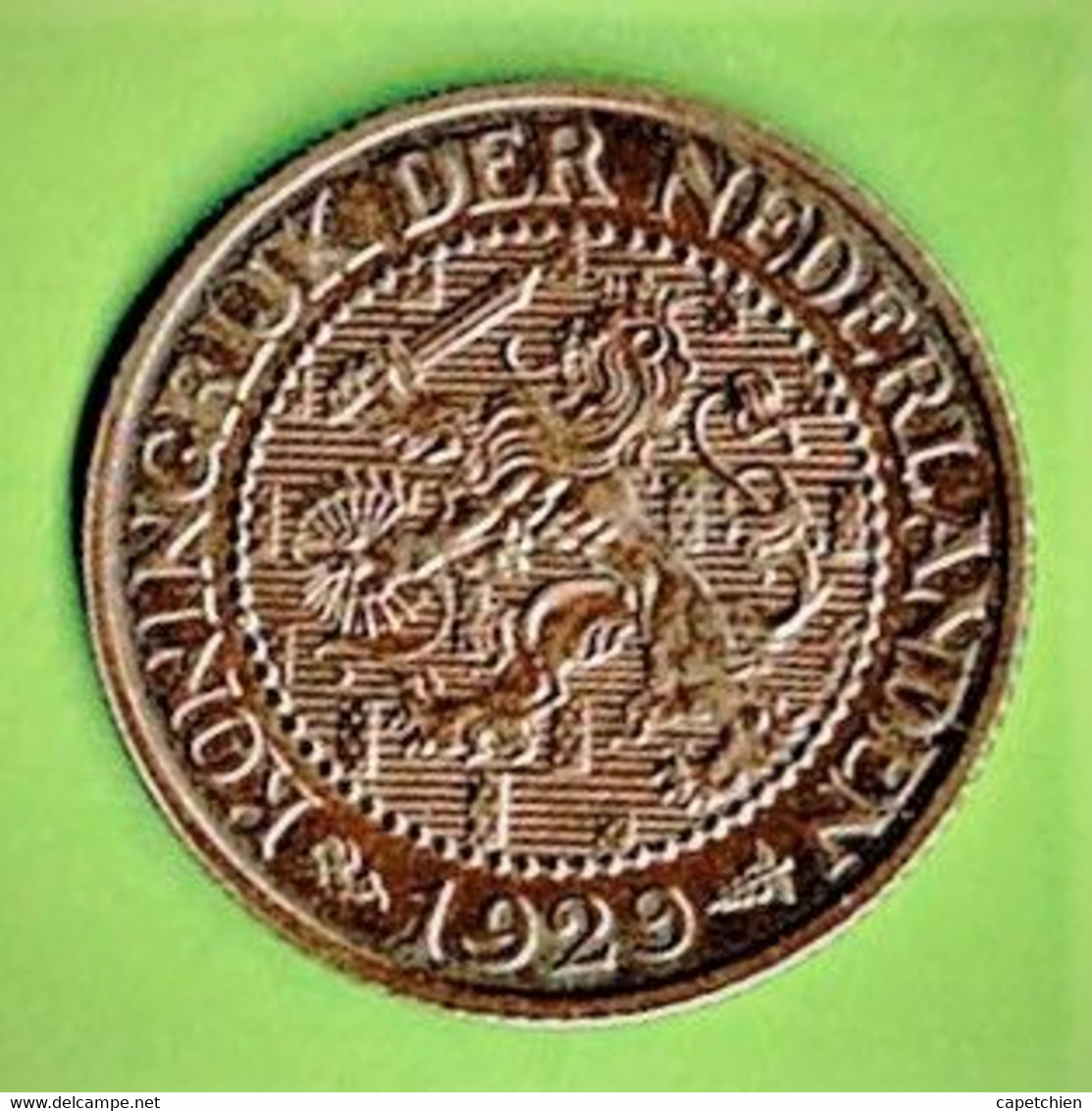 PAYS BAS / 2 1/2 CENT / 1929 - 2.5 Centavos