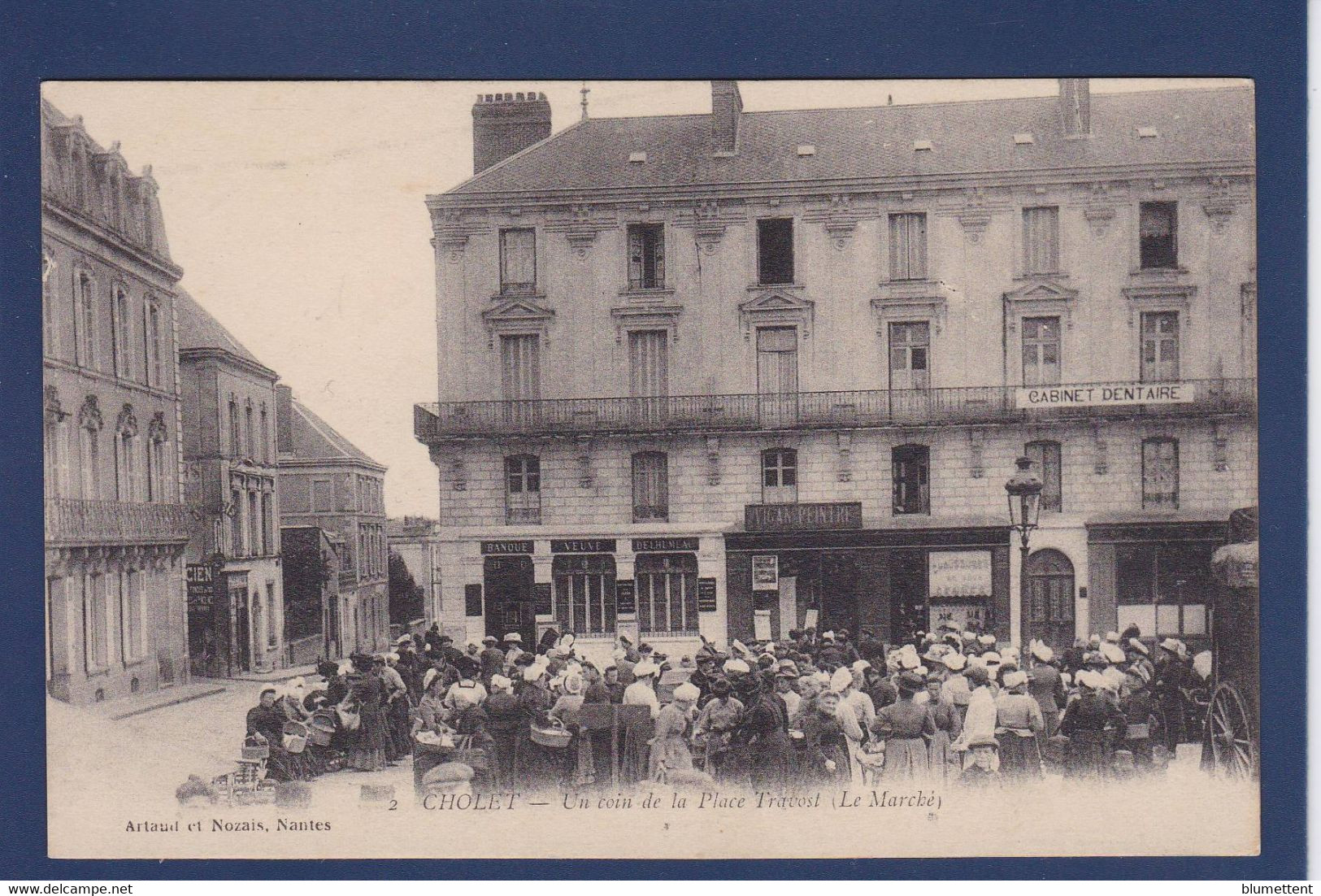 CPA [49] Maine Et Loire > Cholet Non Circulé Marché Market - Cholet