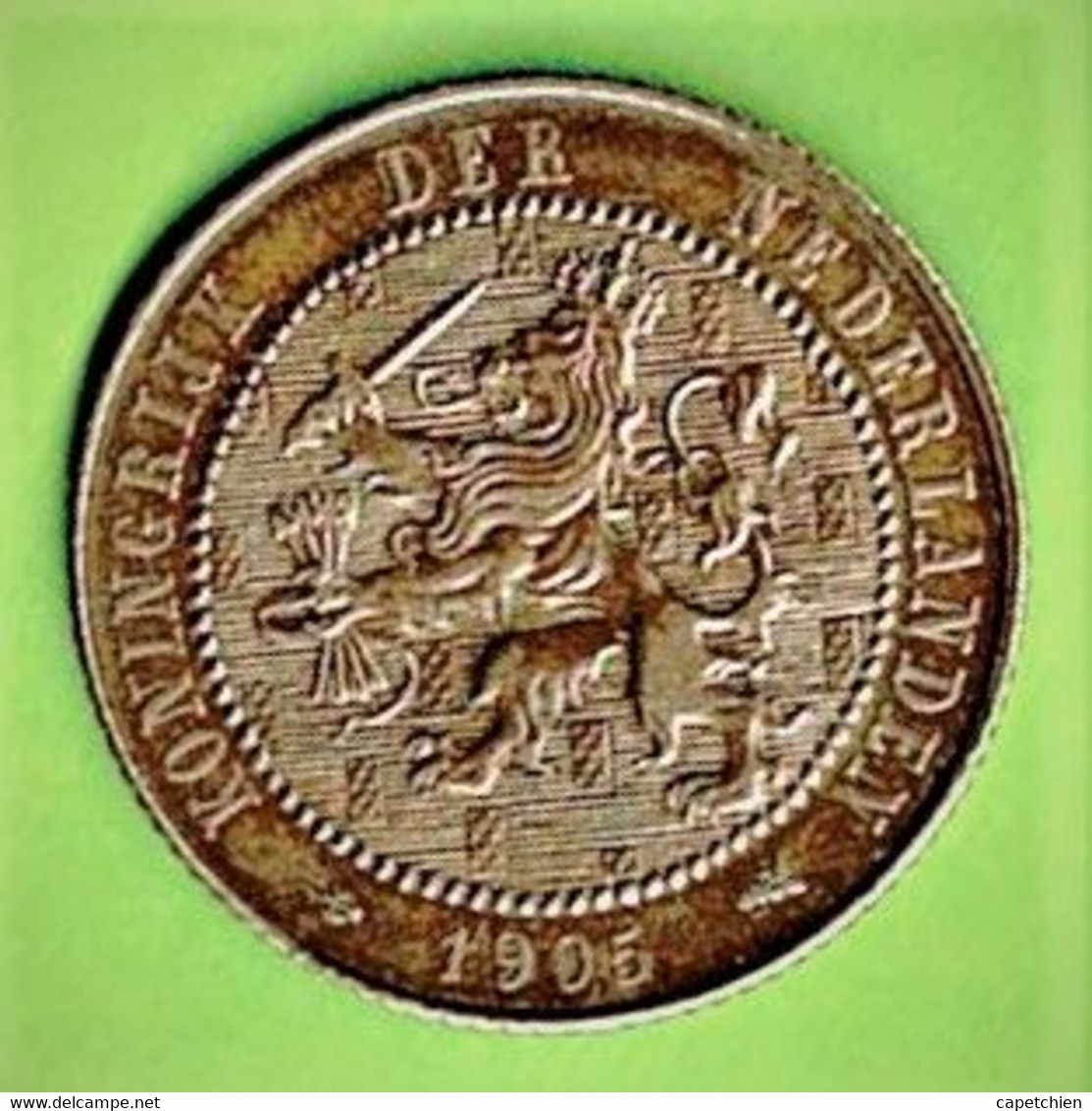 PAYS BAS / 2 1/2 CENT / 1905 - 2.5 Centavos